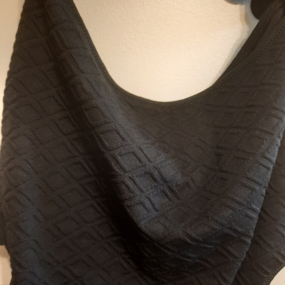 NWT Cupshe Black Textured Scallop Edge One Piece Swimsuit - Picture 16 of 16